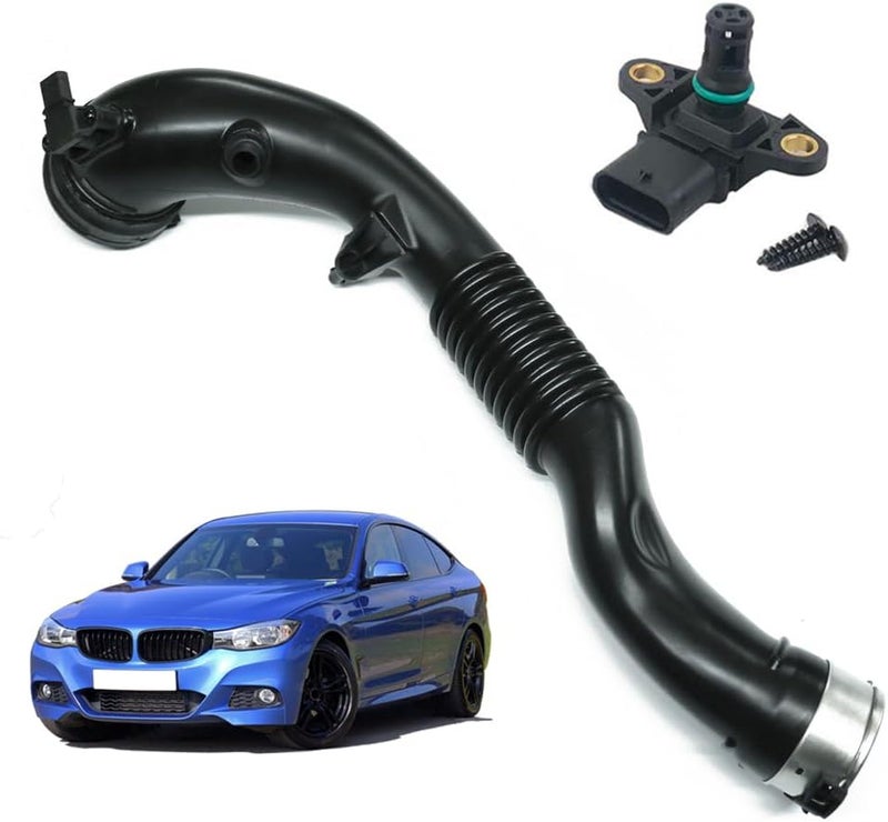 etuaftive 13717604033 For 2011-2016 BMW F22 F25 F26 335i GT XDrive X3 X4 3.0L Air Intake Duct Tube Hose Charge Pipe 7604033 - Image 1